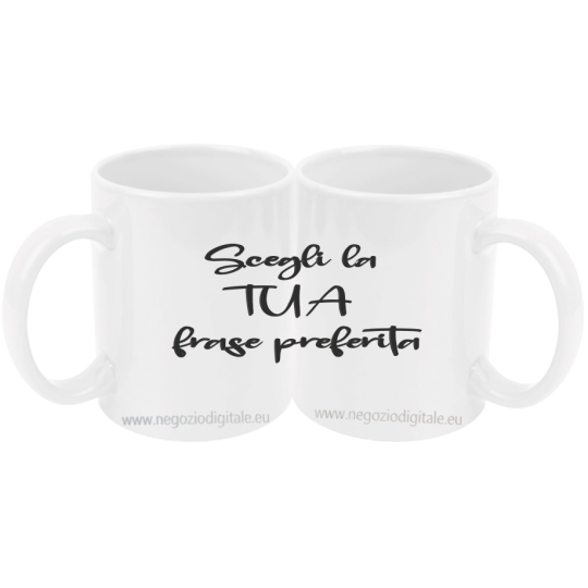 Personalizza: tazze