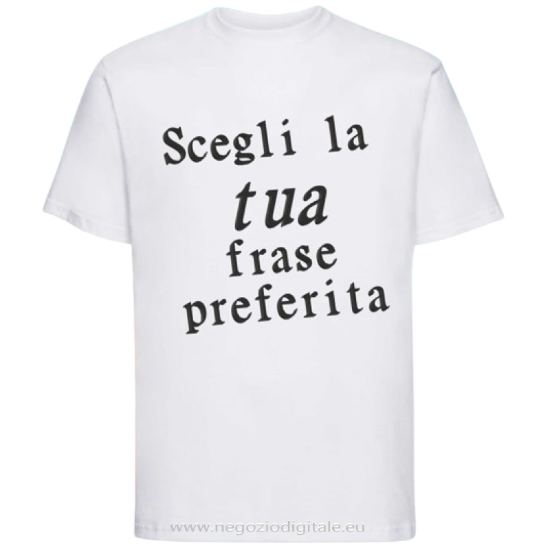 Personalizza: magliette