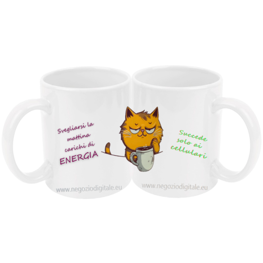 Tazza: svegliarsi la mattina carichi di energia succede solo ai cellulari