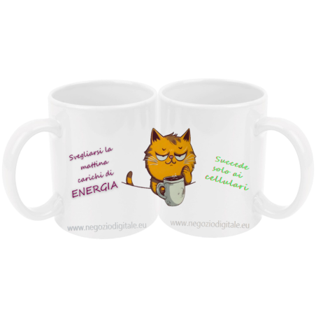 Tazza: svegliarsi la mattina carichi di energia succede solo ai cellulari