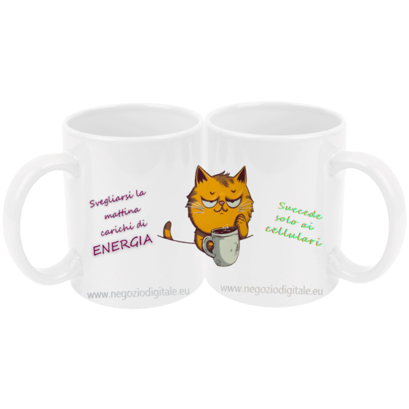 Tazza: svegliarsi la mattina carichi di energia succede solo ai cellulari