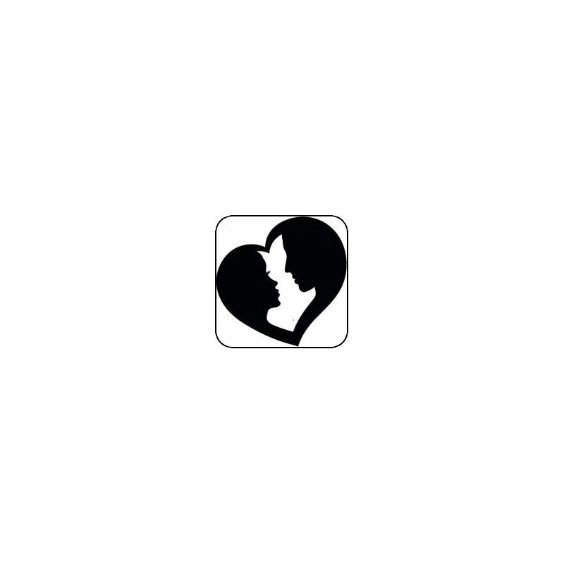 Magnete: Cuore uomo e donna nero
