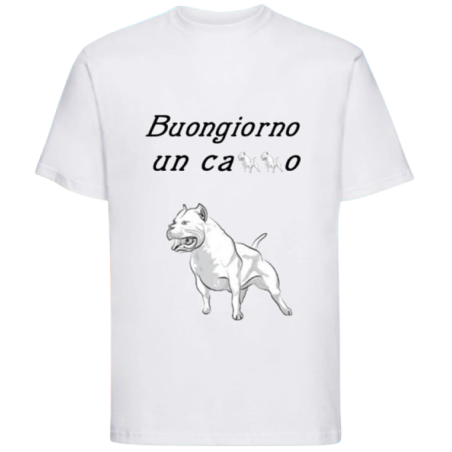 Maglietta: buon giorno un ca**o