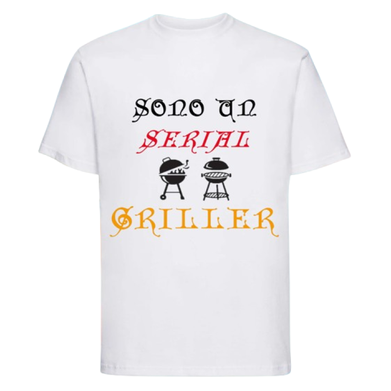 Maglietta: sono un serial griller