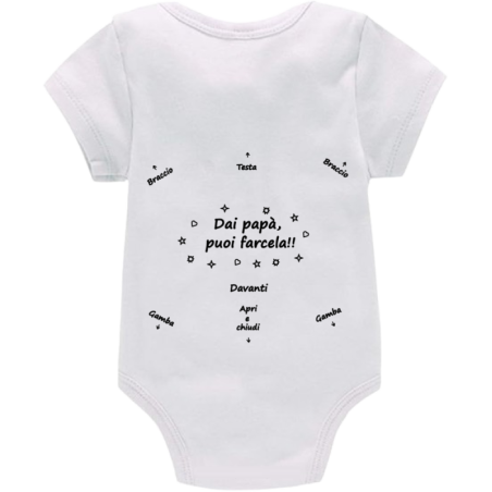 Body: dai papà, puoi farcela (b/n)