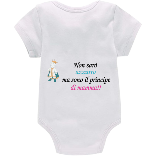 Body: non sarò azzurro ma sono il principe di mamma!!