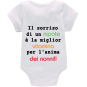 Body: il sorriso di un nipote è la miglior vitamina per l'anima dei nonni!! (colorato)