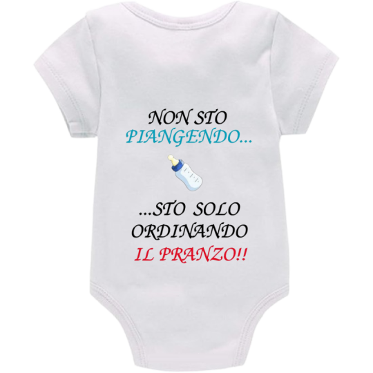 Body: non sto piangendo... ..sto solo ordinando il pranzo!! (maschio)