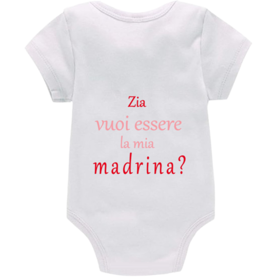 Body: zia vuoi essere la mia madrina??