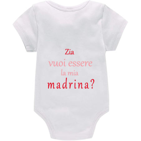 Body: zia vuoi essere la mia madrina??