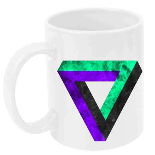 Tazza: triangolo di penrose infinito