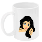 Tazza: ariel mora con piercing e tatuaggi