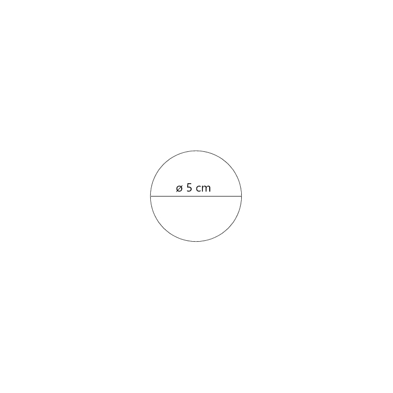 Personalizza: magnete ø5 cm