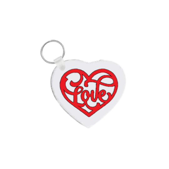 Portachiavi in legno: Love