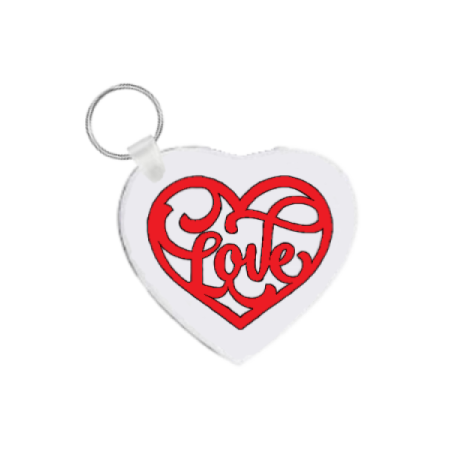 Portachiavi in legno: Love